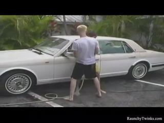 Smashing carwash outdoor xxx movie